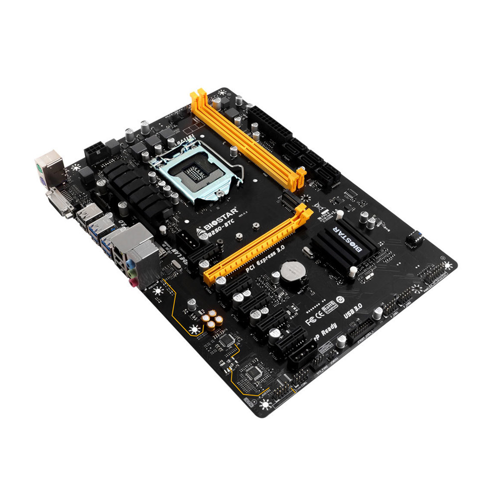 Buy Biostar TB BTC Pro - LGA DDR4 Motherboard Online