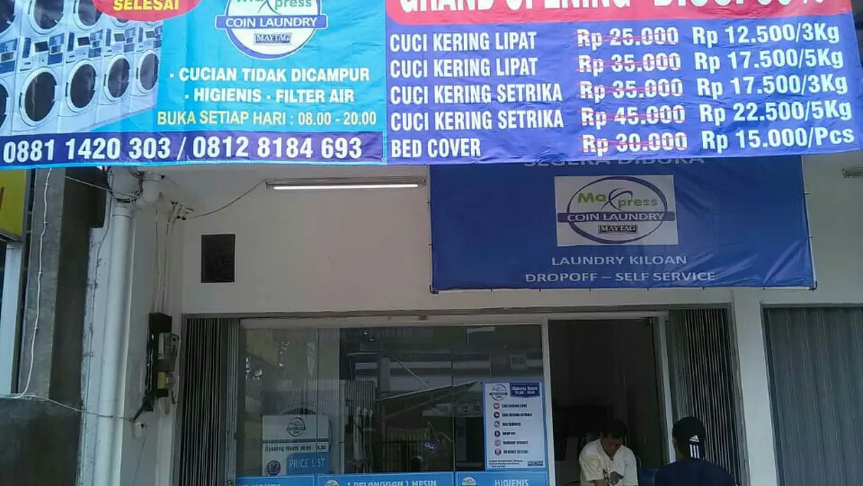 Maxpress Jimbaran Coin Laundry - Bali - Badung