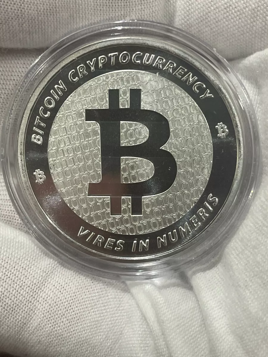 50 Gram Crypto Silver Coin ( Purity) – Bangalore Refinery