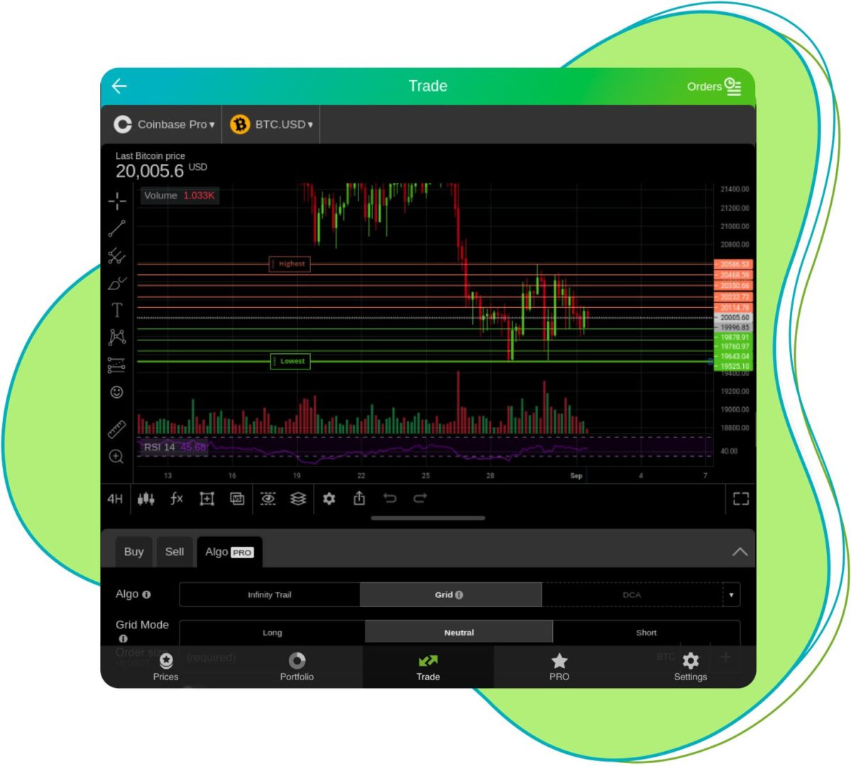 Coinbase Pro Trading Bots and Baskets – Tuned