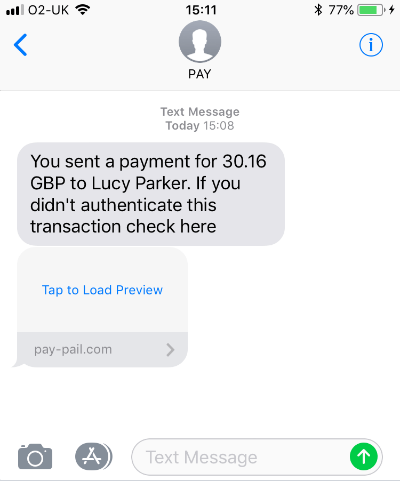 PayPal SMS Payment Confirmation? - OzBargain Forums