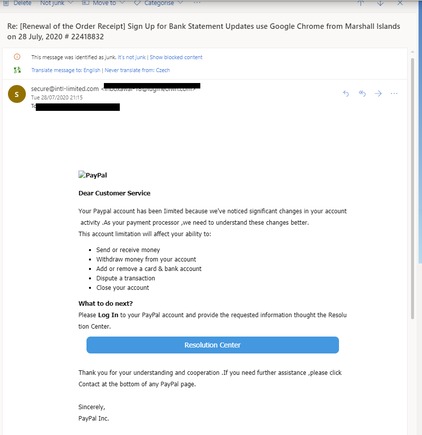 Fake PayPal payment - The eBay Community