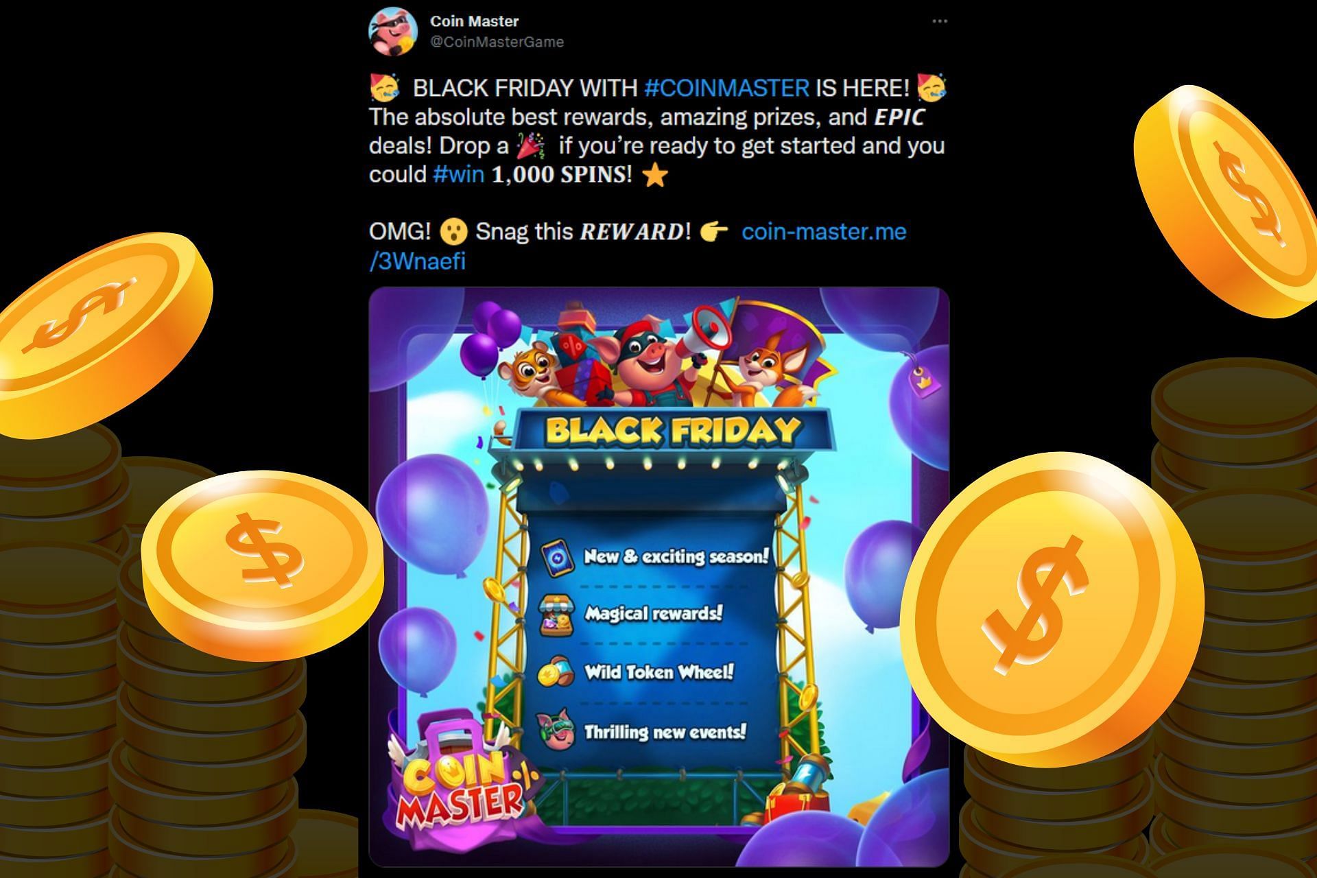 Coin Master Spins Links & Promo Codes (March )