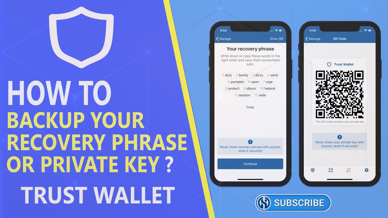 How To Find Your Trust Wallet Recovery Phrase