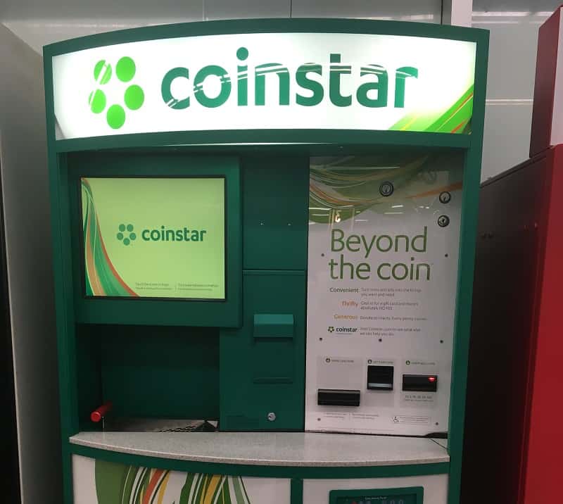 Cash in coins at Coinstar. | Coinstar United Kingdom