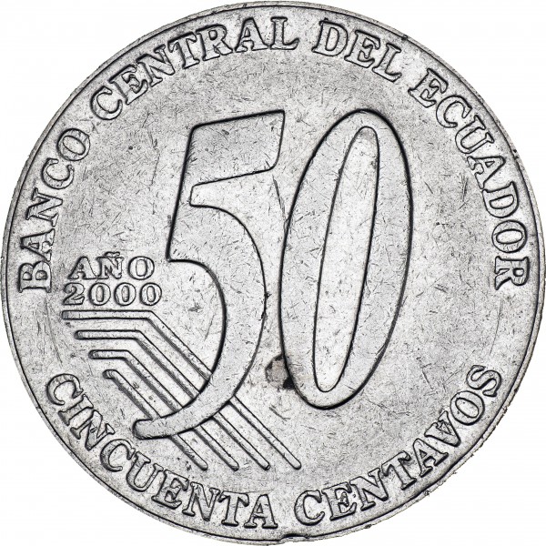 Ecuador 50 Centavos - Foreign Currency