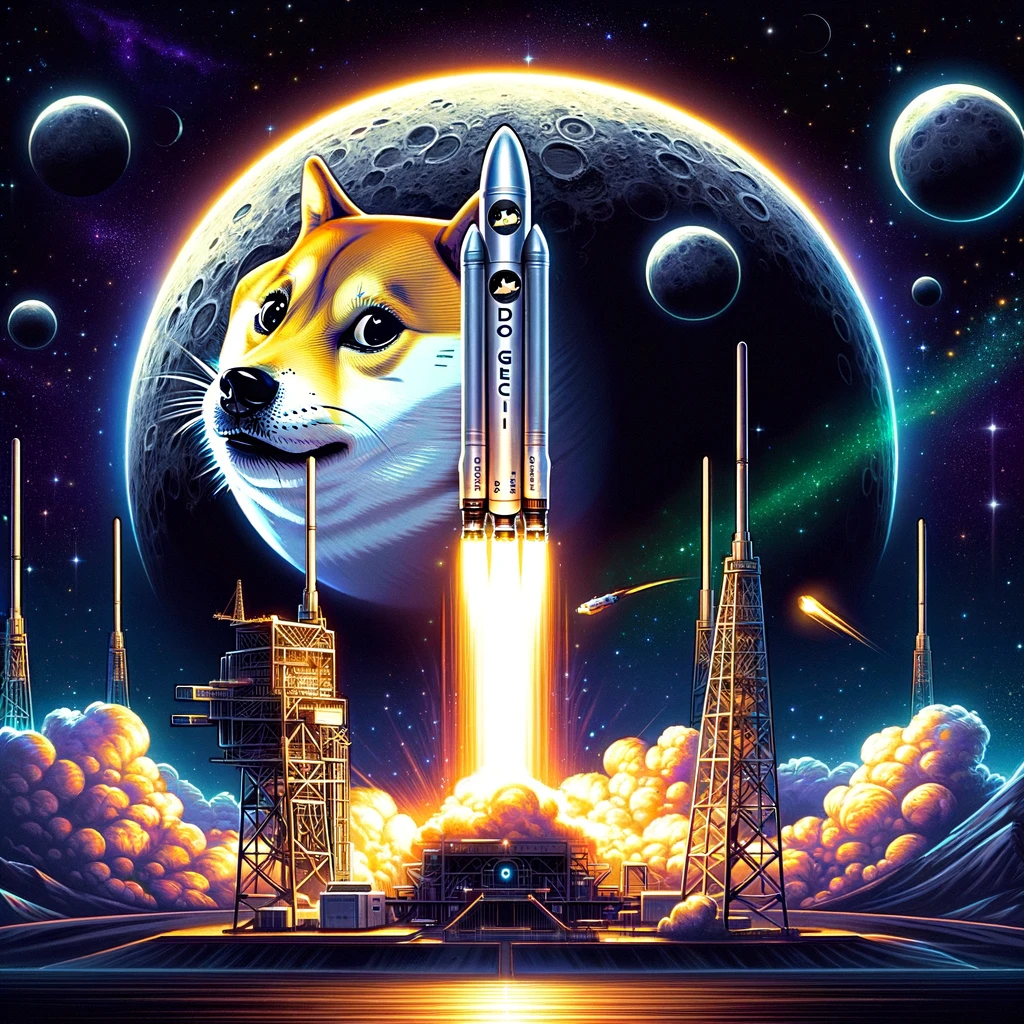 Elon Musk’s SpaceX is literally launching a Dogecoin-funded satellite to the Moon - The Verge