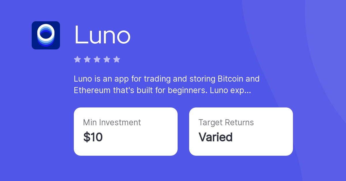 Luno (Volume $ M): Volume Prices and trading pairs available >> Stelareum