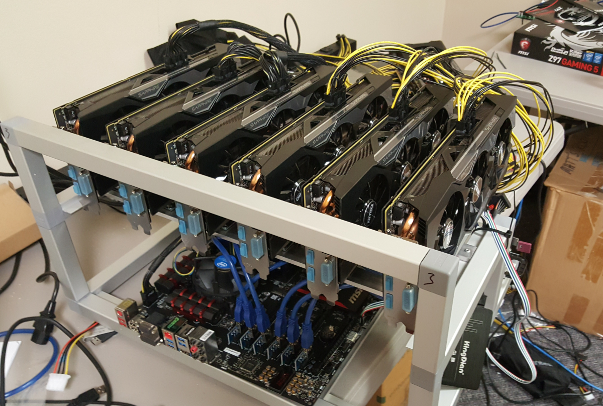 How to Build a Mining Rig (6 GPU Crypto Mining Rig Setup)