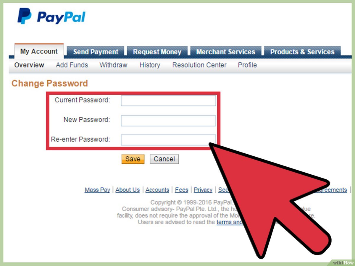 How to Reset a PayPal Password - Free PayPal tutorials