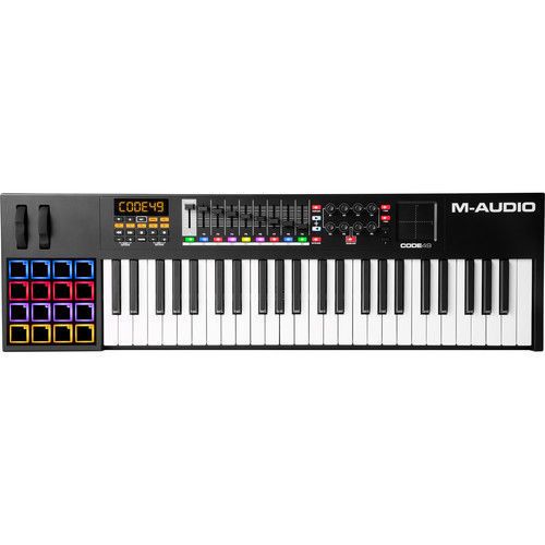 M-Audio Code 49 Key USB MIDI Keyboard Controller India | Ubuy