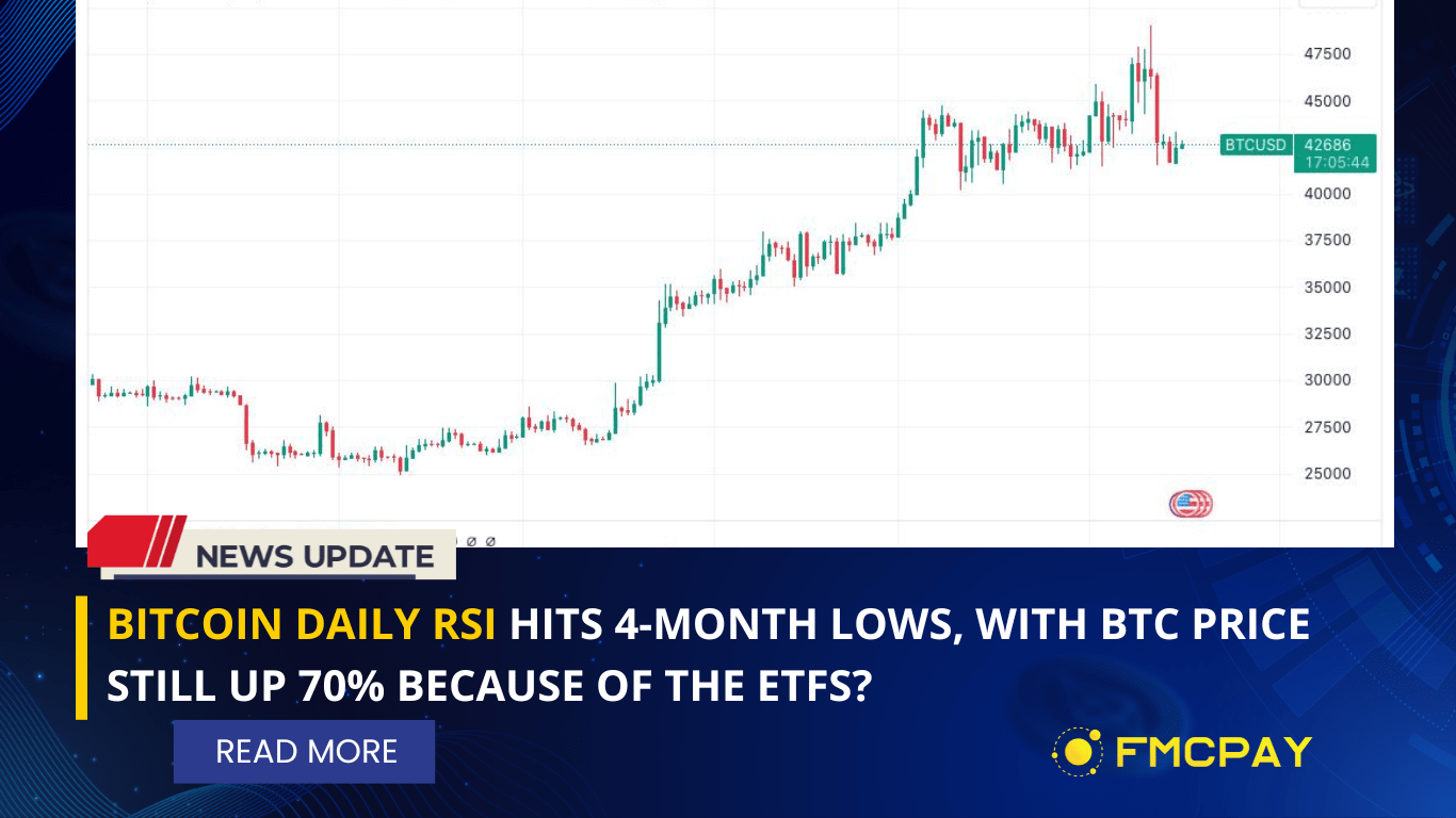 Bitcoin RSI Chart (Historical Daily Values)