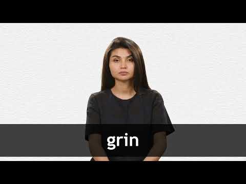 Grin- Meaning in Hindi - HinKhoj English Hindi Dictionary