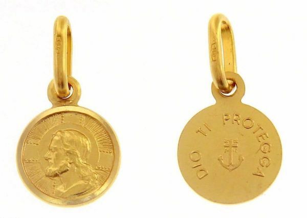 1AR - GESU' DIO TI PROTEGGA, Medal (1) - (18 kt) gold - Catawiki