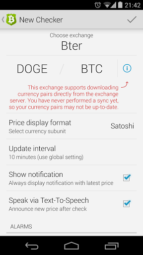 Bitcoin Checker APK - Free download for Android