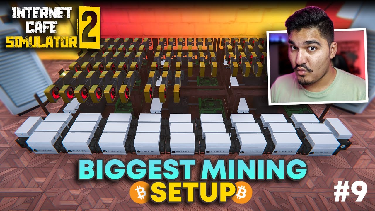 Internet Cafe Simulator 2: How to mine and buy bitcoin