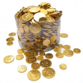 Wholesale Milk Chocolate Money Coins - Count | Bulk Wholesale Sweets