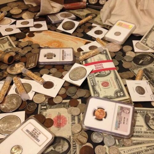 Vintage Coin Lot - Over Old US & World Coins from Estate - Chronicle Collectibles