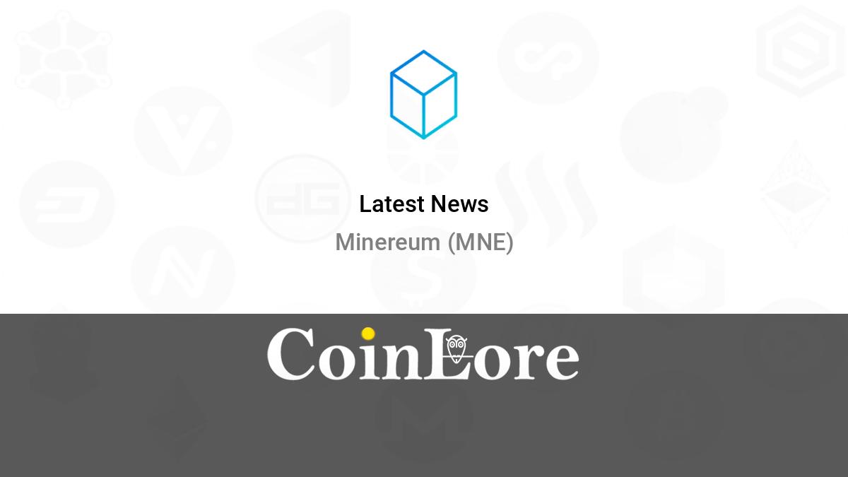 Minereum price today, MNE to USD live price, marketcap and chart | CoinMarketCap