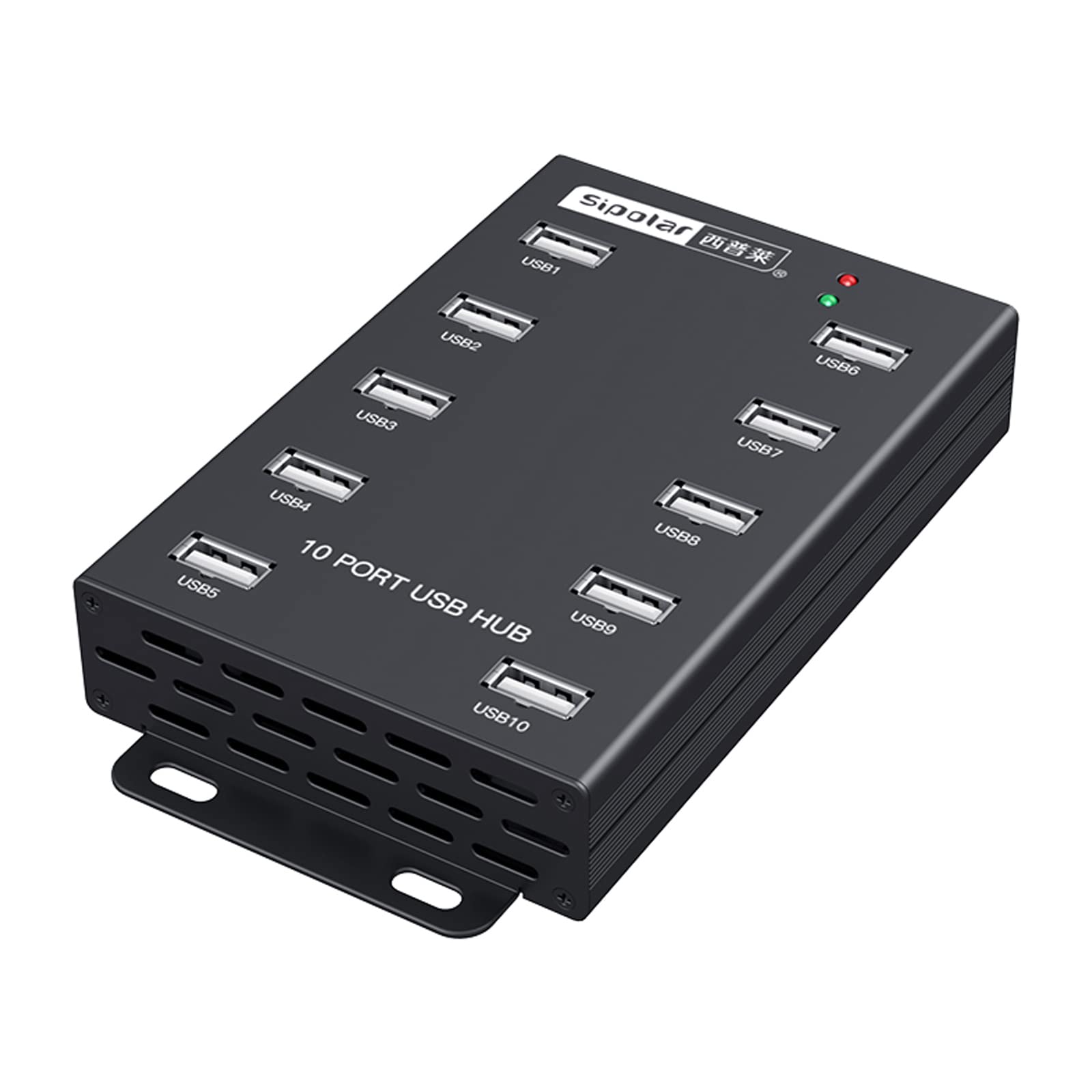 7-Port USB Hub with 6-Pin PCIe Port and Barrel Plug - bymobile.ru