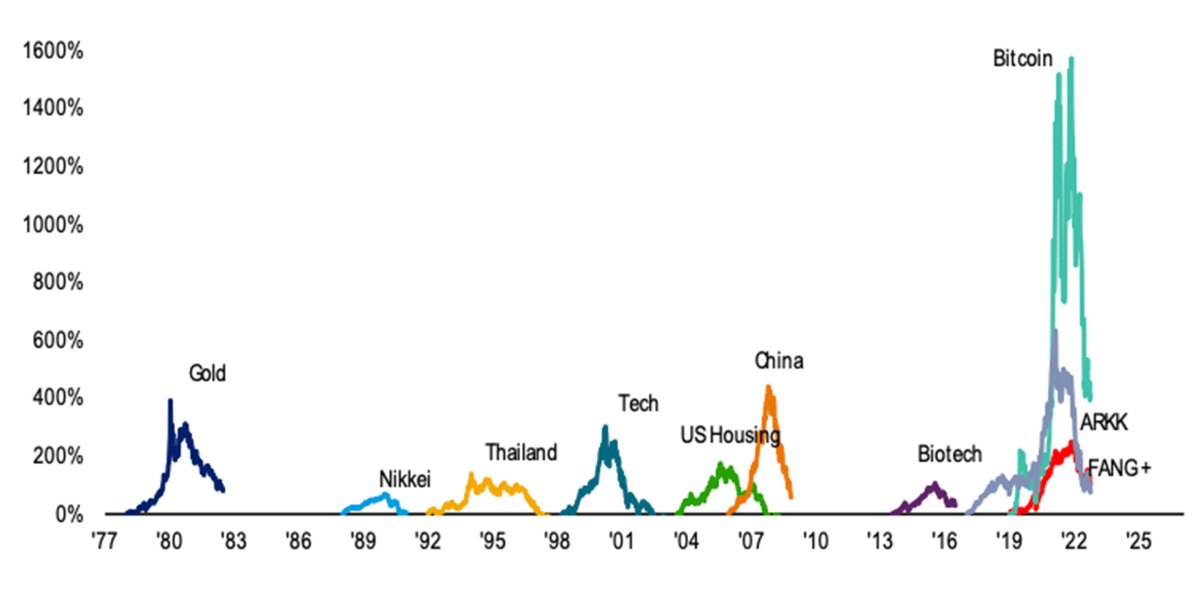 The Drivers of Economic Bubbles in Cryptocurrencies That Affect Its Long-Term Sustainability