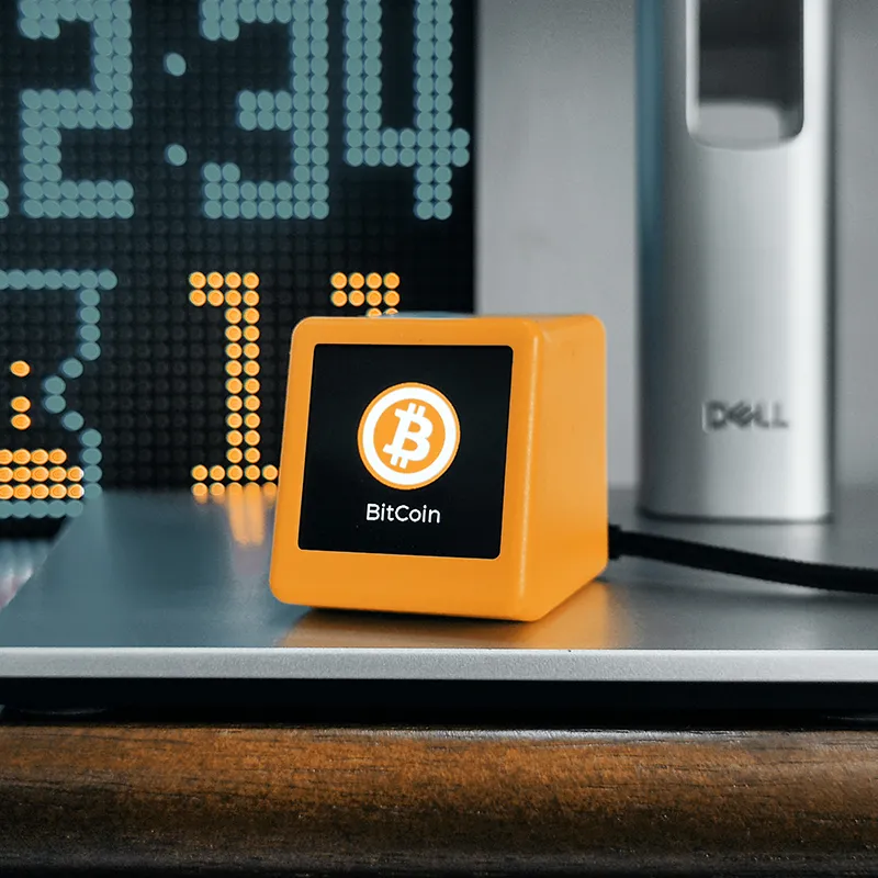 Bitcoin Price Ticker Display WiFi | MoonFlier