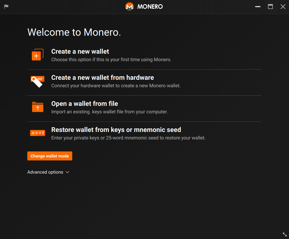 Monero wallet generator