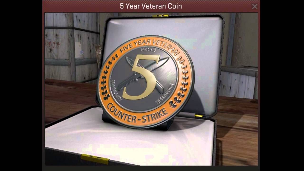 Veteran Coin Accounts - 5 & 10 Year » CSGO-Accounts | Buy CSGO Ranked Smurf