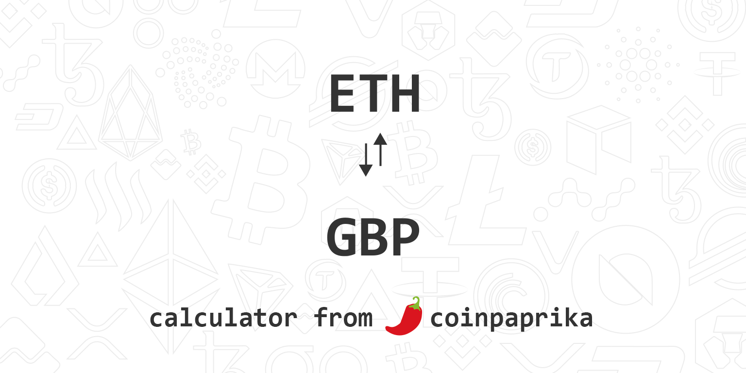 Convert Ethereum to British pound | ETH to GBP | BitValve