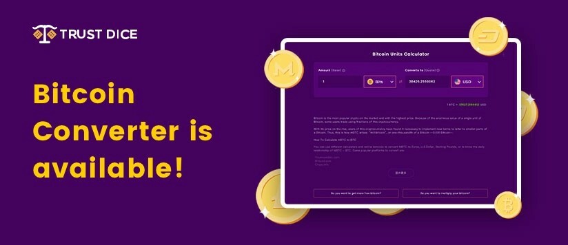 Cryptocurrency converter & calculator Bits/mBTC/satoshis/BTC/USD/RUB/UAH