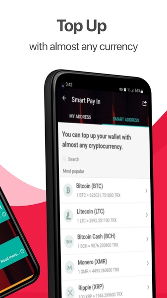 Tron Wallet. Store, send & receive TRX coin APK for Android - Download