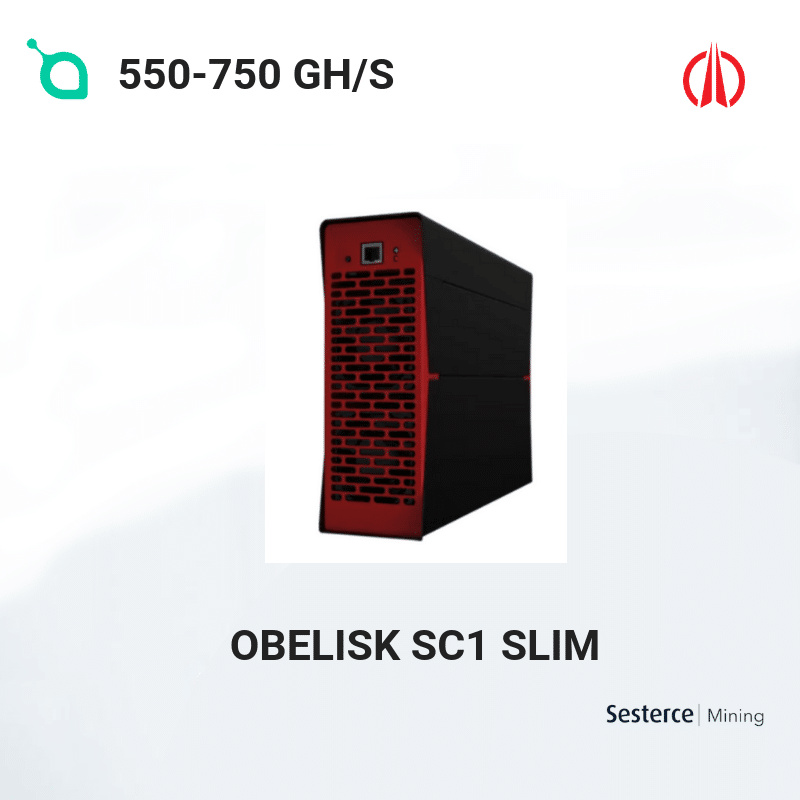 ASIC miner OBELISK SC1 Gh/s MINER - Mineurs World