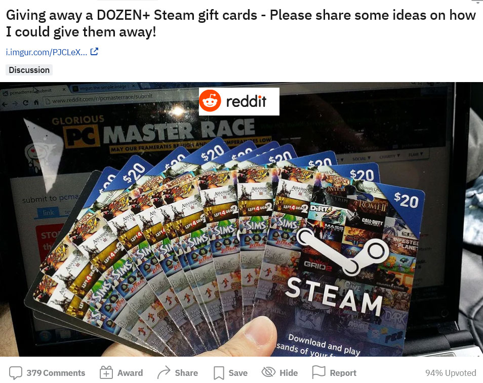 Steam Gift Cards giveaway | Gift card generator, Wallet gift card, Gift card