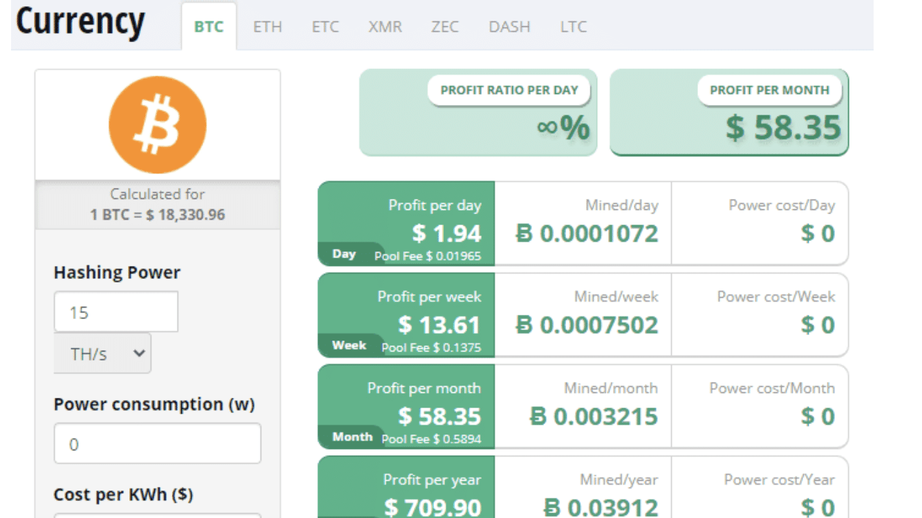 Crypto Average Price Calculator