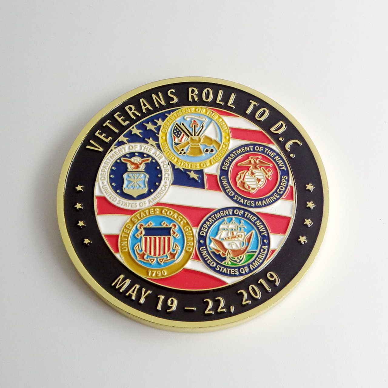 Custom Military Challenge Coins | Custom Coins - U.S. DOD Coins