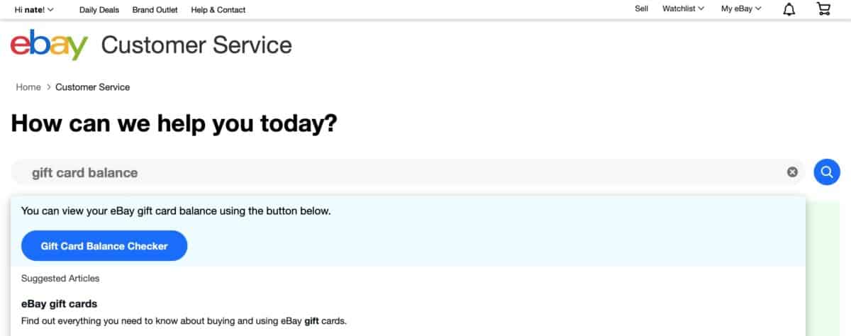 Solved: Return after paying with eBay gift card - The eBay Community