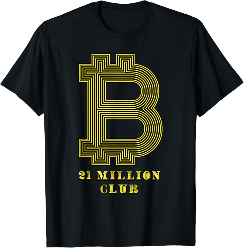 21 Million Club Member Bitcoin shirt