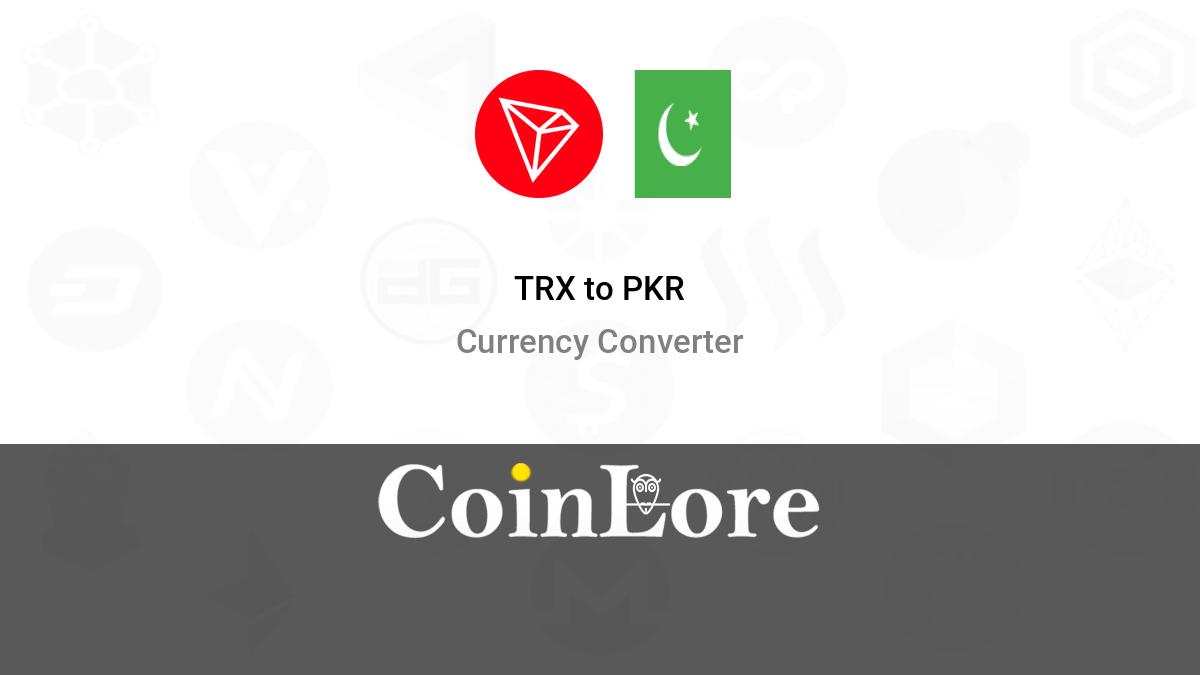 Convert 1 TRON to US Dollar