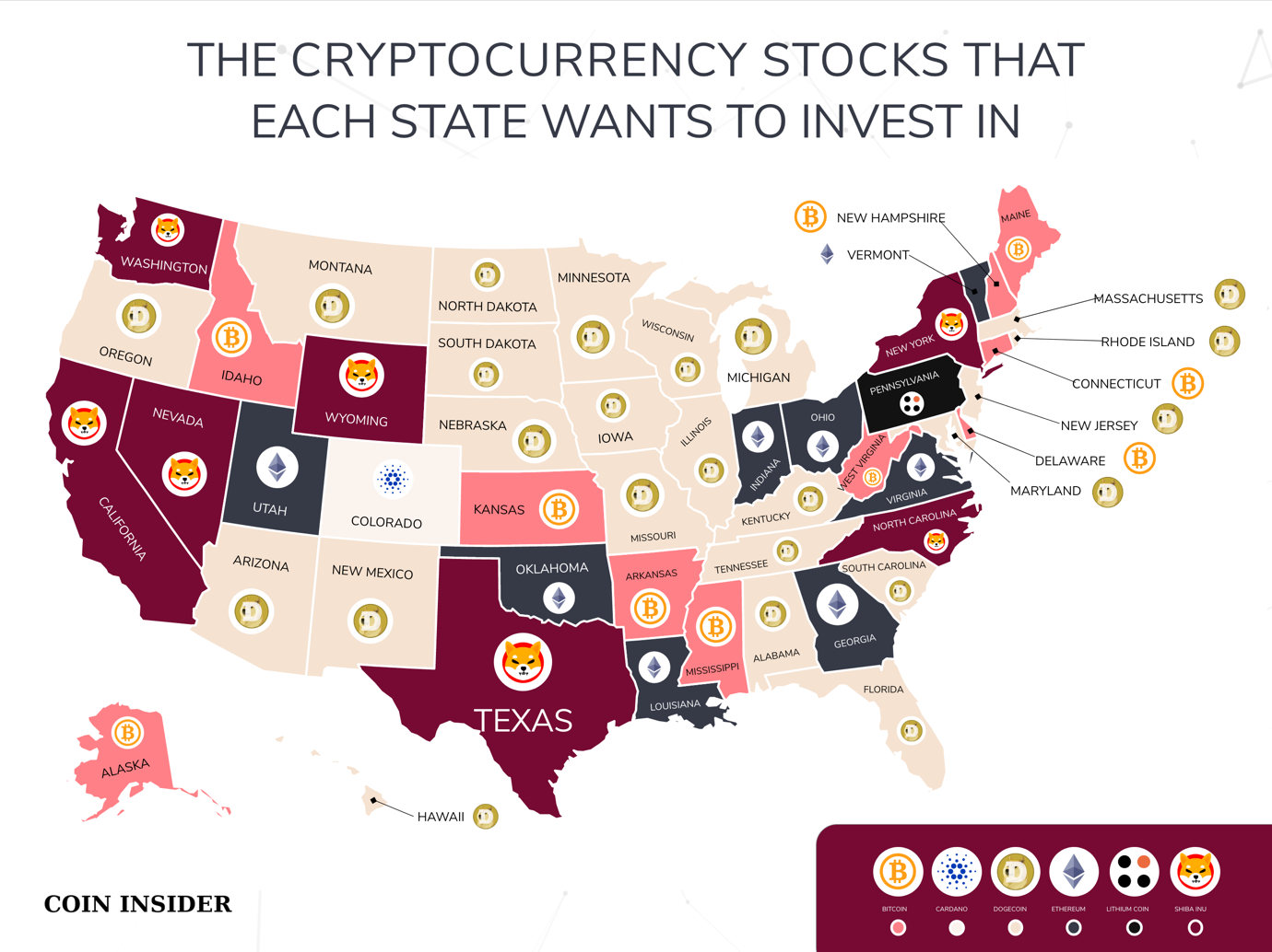 DOGE Is the Most Searched Cryptocurrency in the U.S., Followed by Bitc