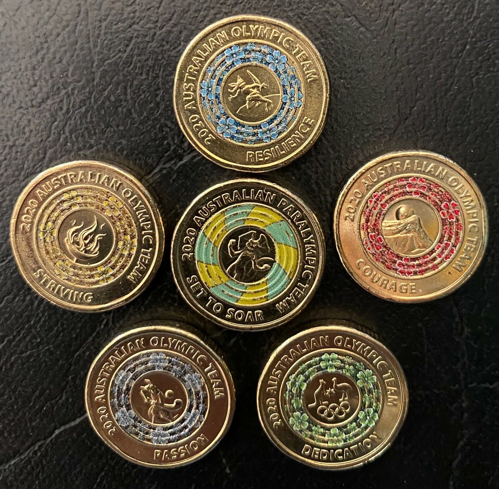 Tokyo Olympics 'Striving' $2 Cotton and Co Roll – Australian Specialty Coins