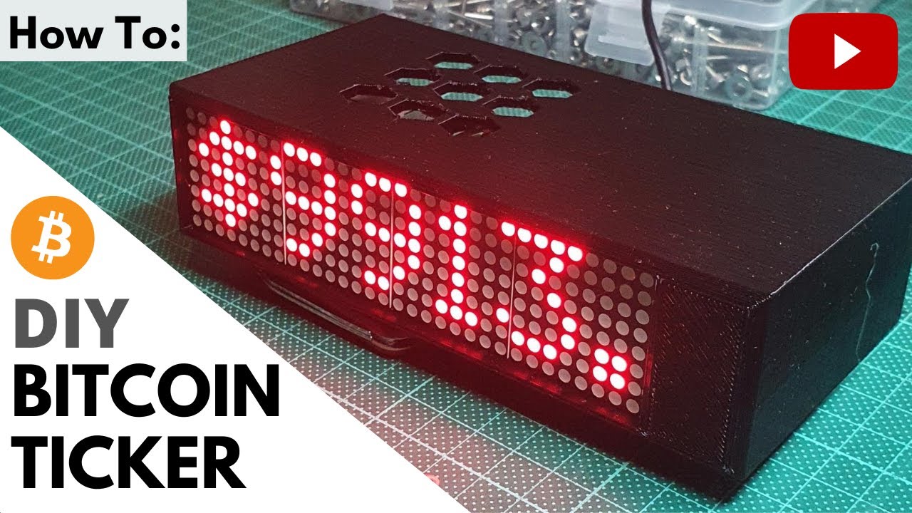 Bitcoin price tracker with Raspberry Pi, Sense Hat and Python