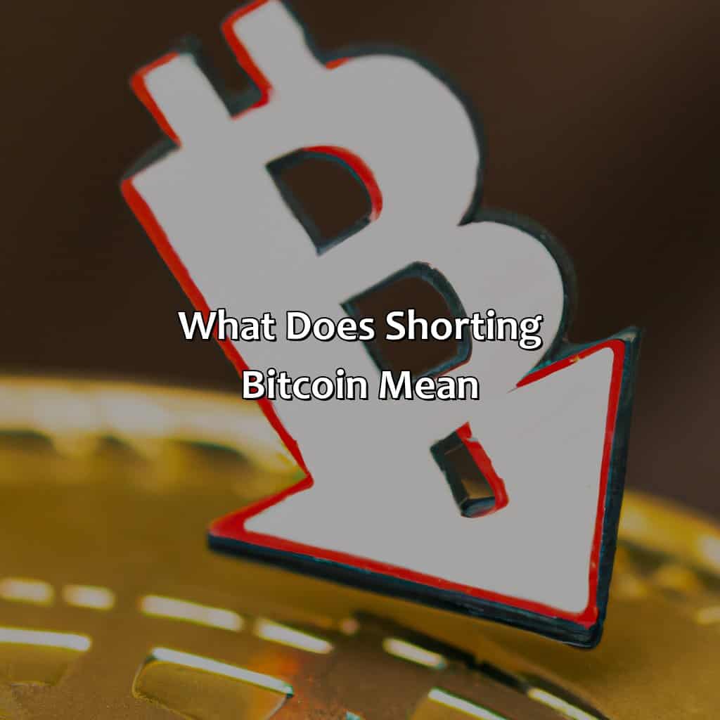 What Does Shorting Bitcoin Mean -