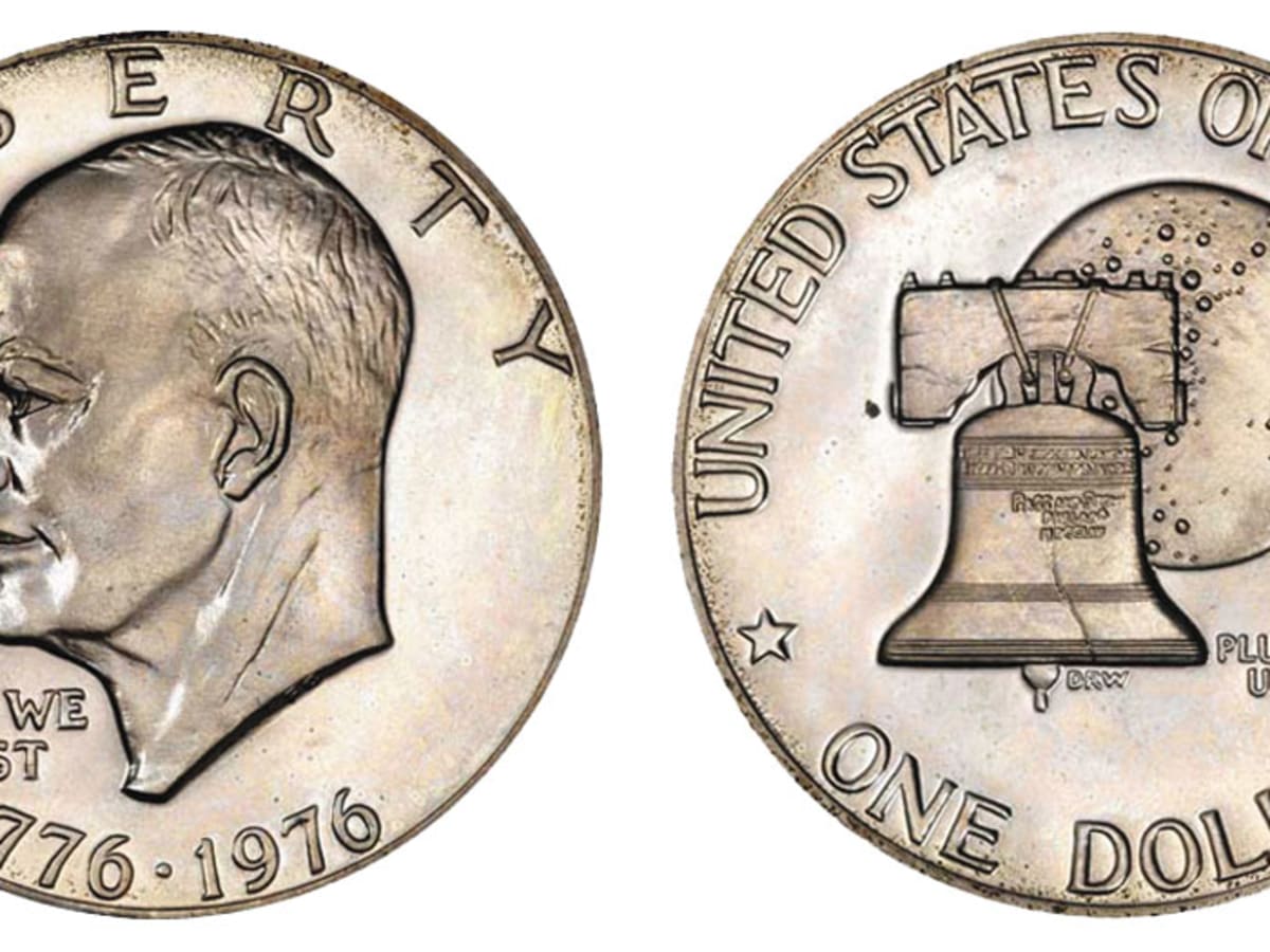 Eisenhower Bicentennial Dollar Coin at Amazon's Collectible Coins Store