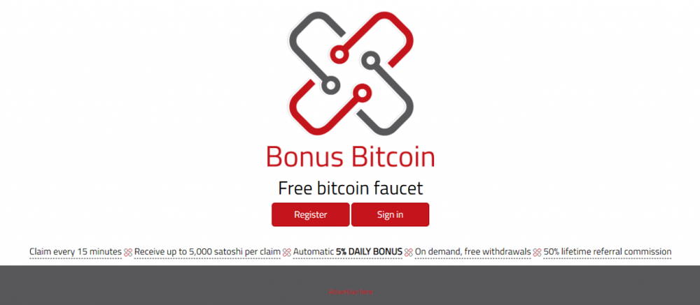 Bonus Bitcoin -