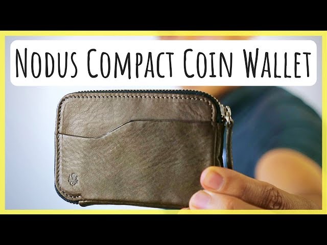 The Nodus Compact Coin Wallet Can Hold Up To 17 Cards