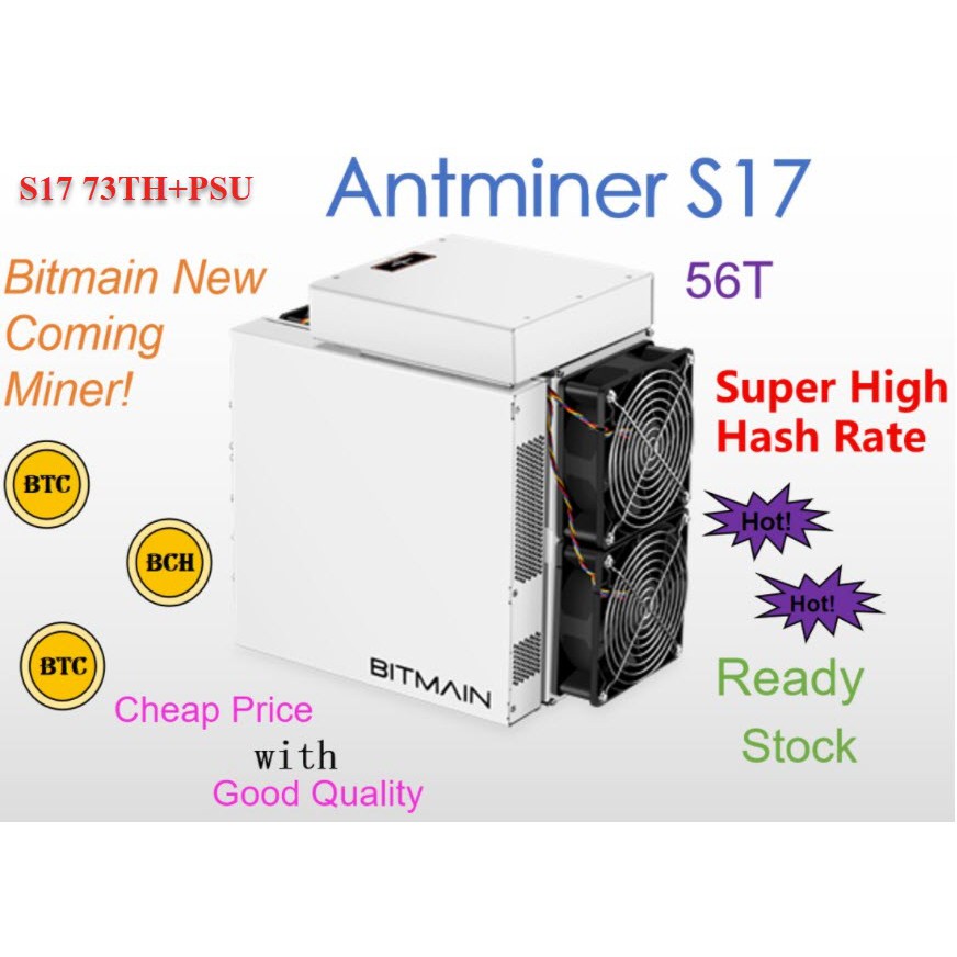 Bitmain Antminer S17 Pro 50Th/s On Sale Exporter and Supplier, Factory | miner