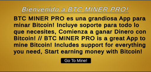 BTC Miner Pro APK (Android App) - Free Download