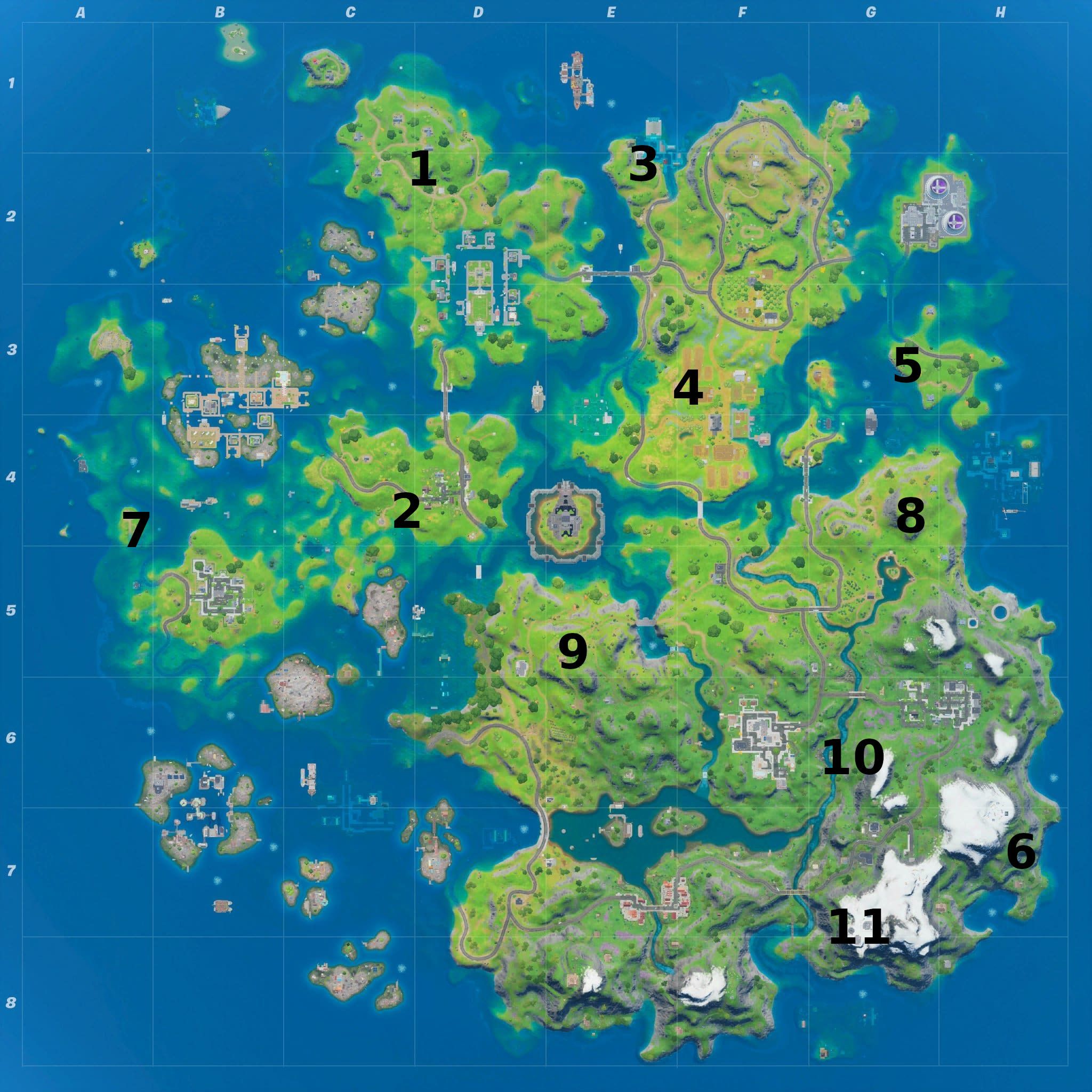 Fortnite: Where To Find All XP Coins - Chapter 2 Season 4 Week 1