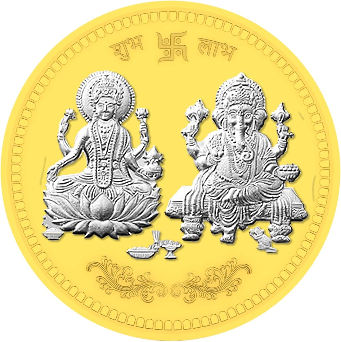 Buy Laxmi Ganesha Silver Coins at Best Prices | TrueSilver