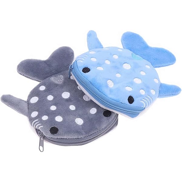 Handmade mini Whale pouch - Shop BeenBean Coin Purses - Pinkoi